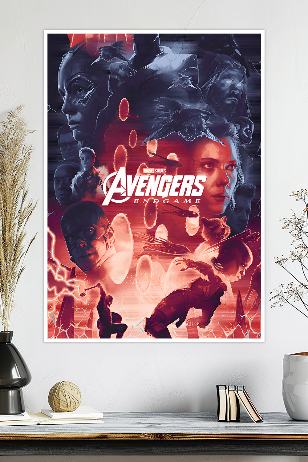 Avengers: Endgame - Portal Heroes Assemble | Marvel Poster