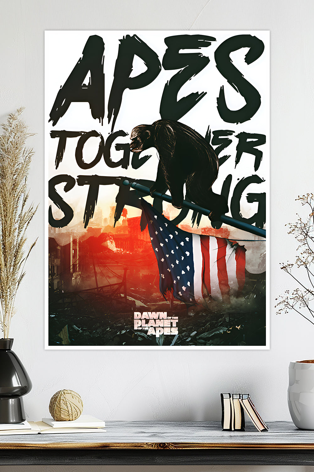 Dawn of the Planet of the Apes | Apes Together Strong | Movie Poster