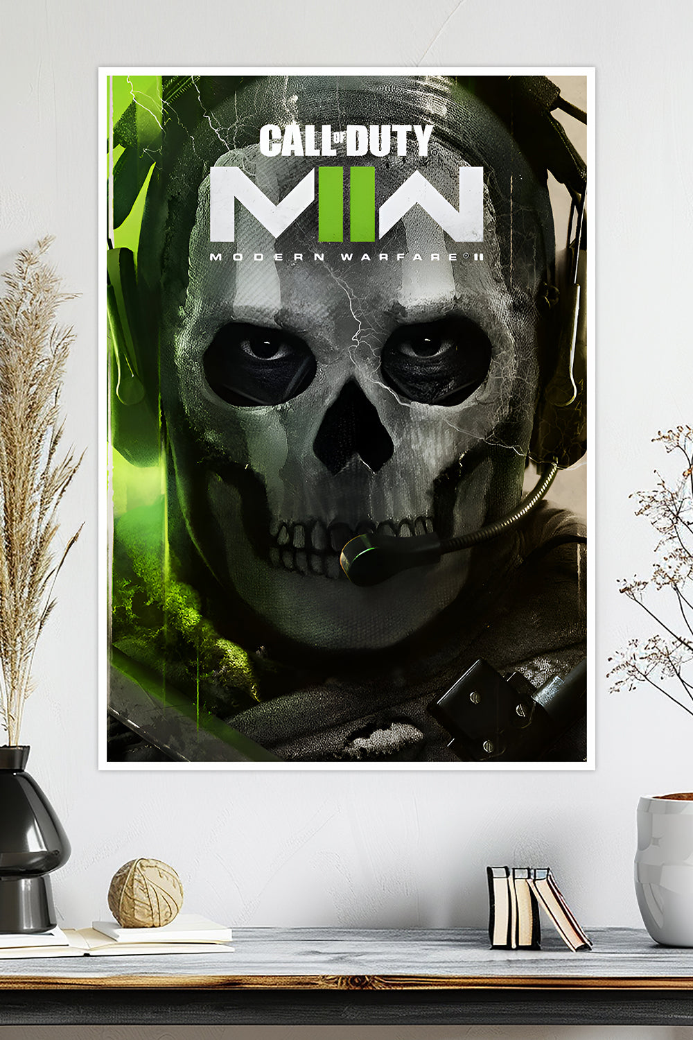 Call of Duty Modern Warfare II | Ghost Operator | Special Forces | Call of Duty | Game Poster