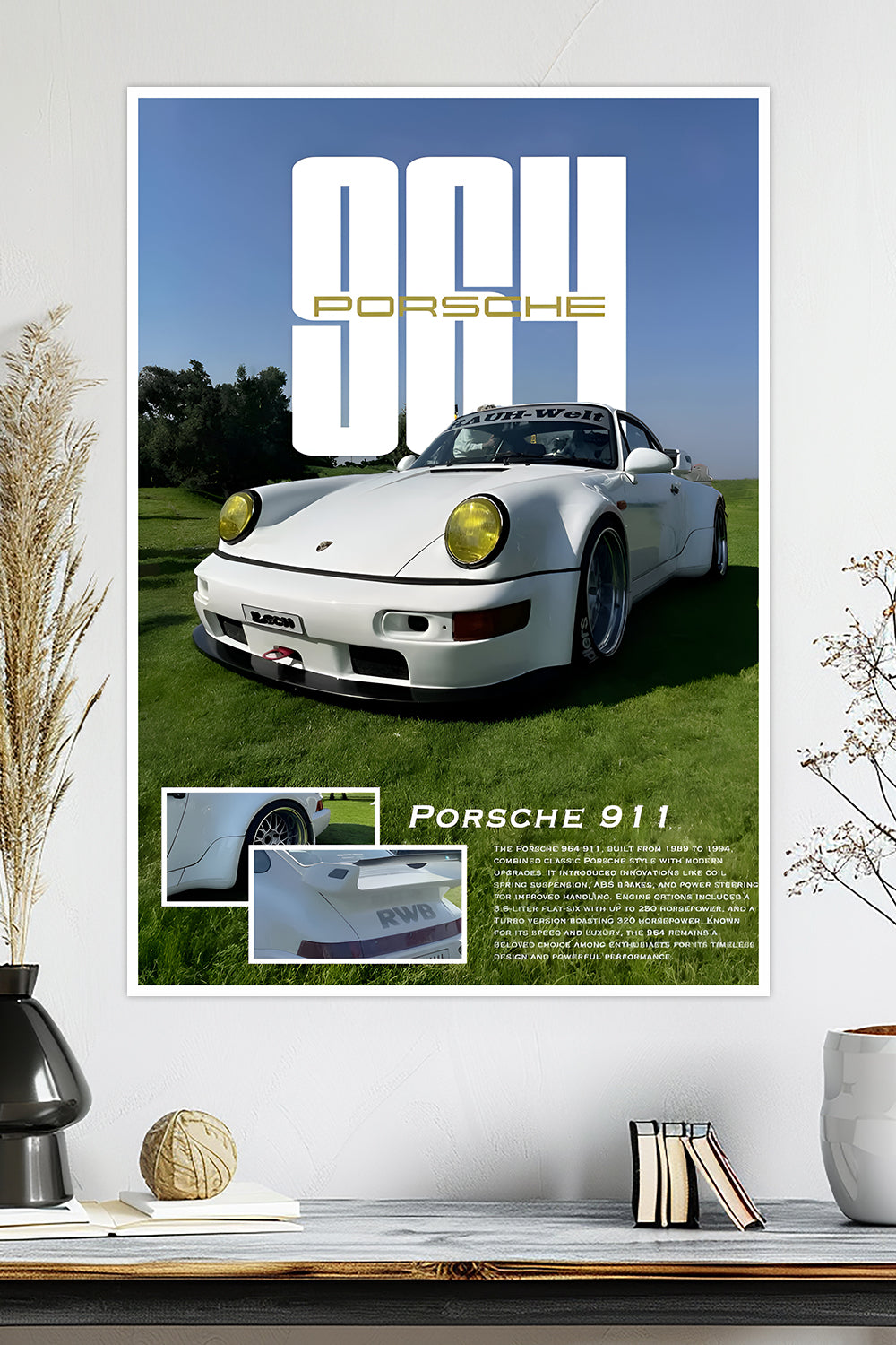 Porsche 911 RWB | Car Poster
