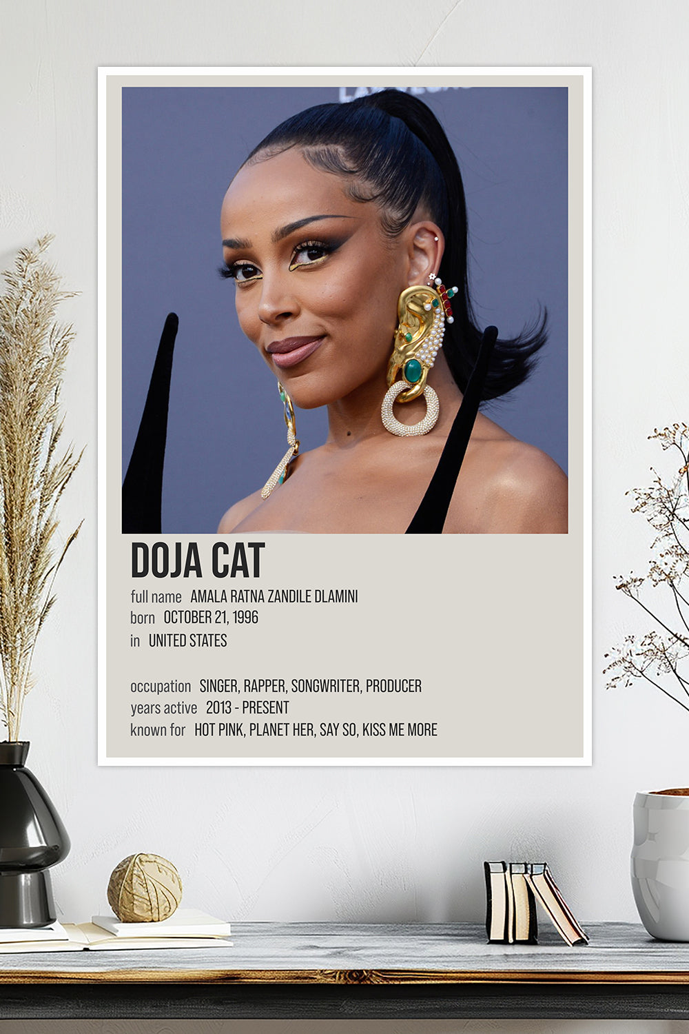 Doja Cat | Pop & Rap Icon | Music Poster
