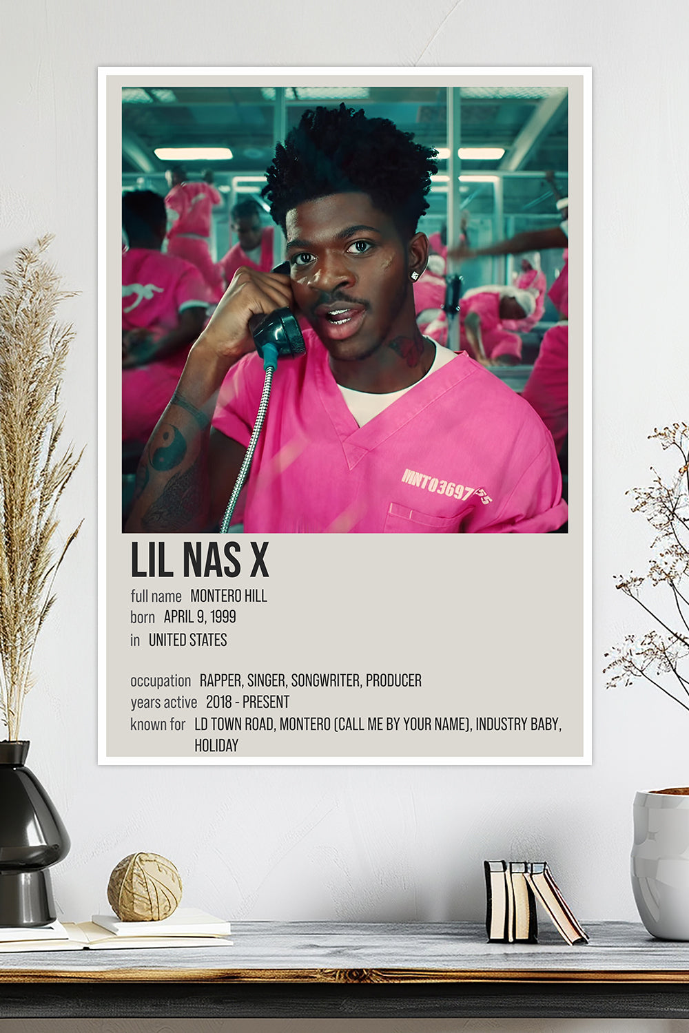 Lil Nas X | Hip-Hop & Pop | Music Poster