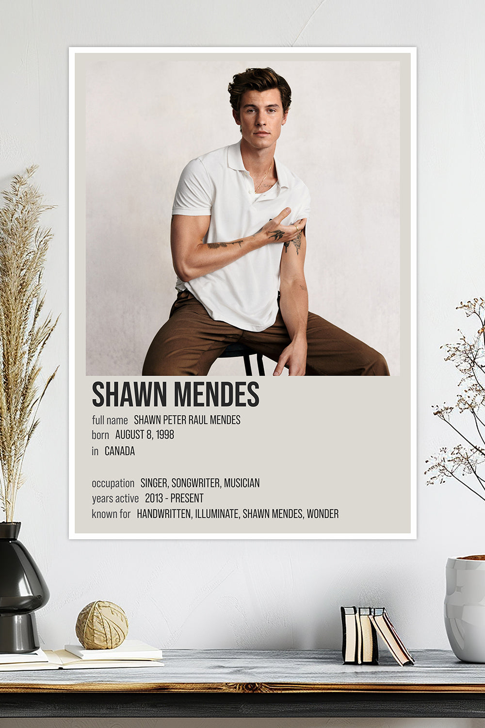 Shawn Mendes | Handwritten Album | Music Poster