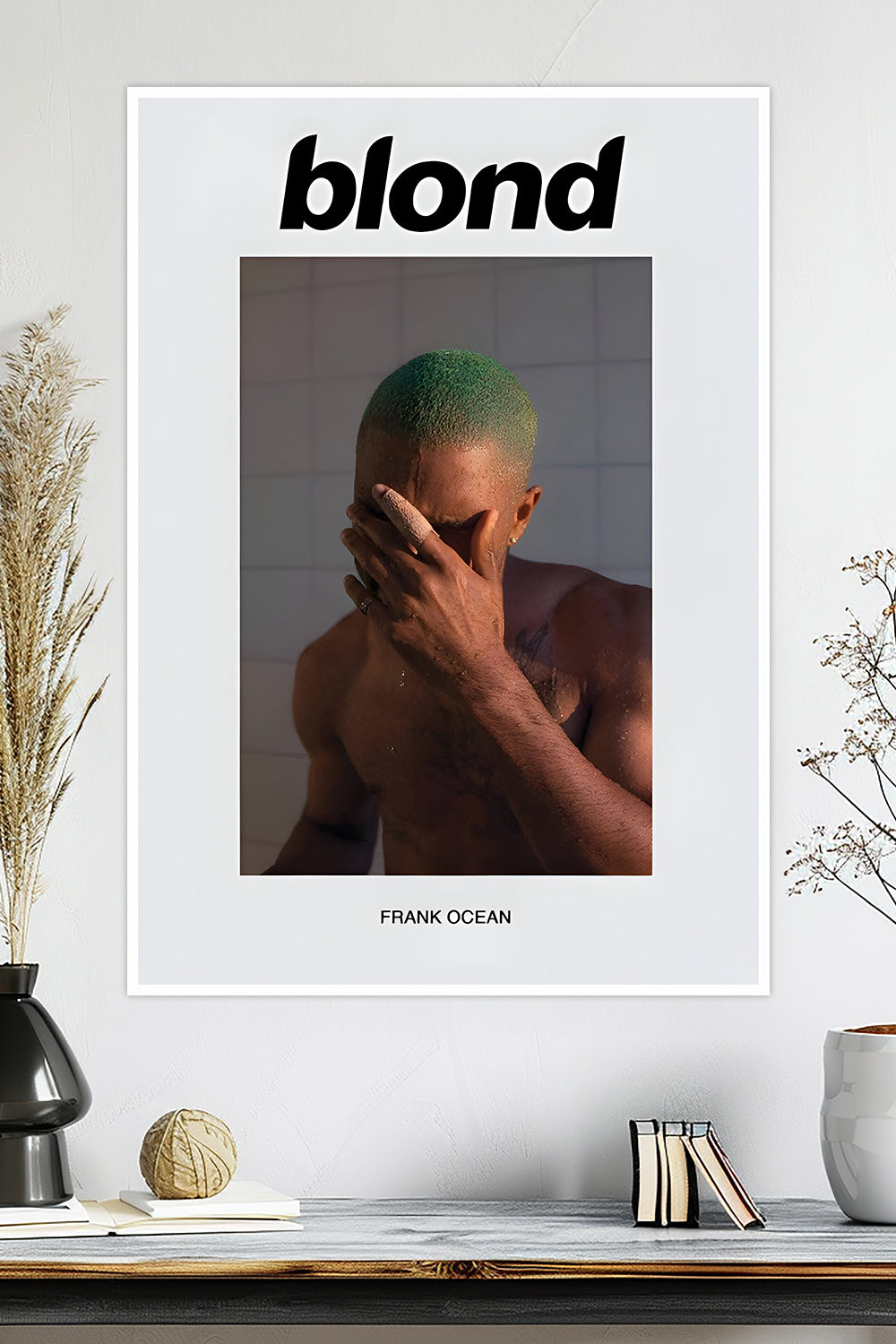 Frank Ocean | Blond Album Cover | Music Poster