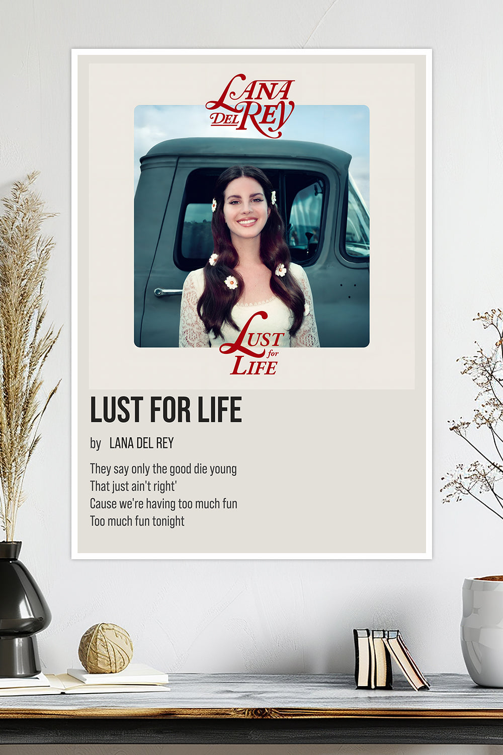 Lust for Life | Lana Del Rey | Music Poster