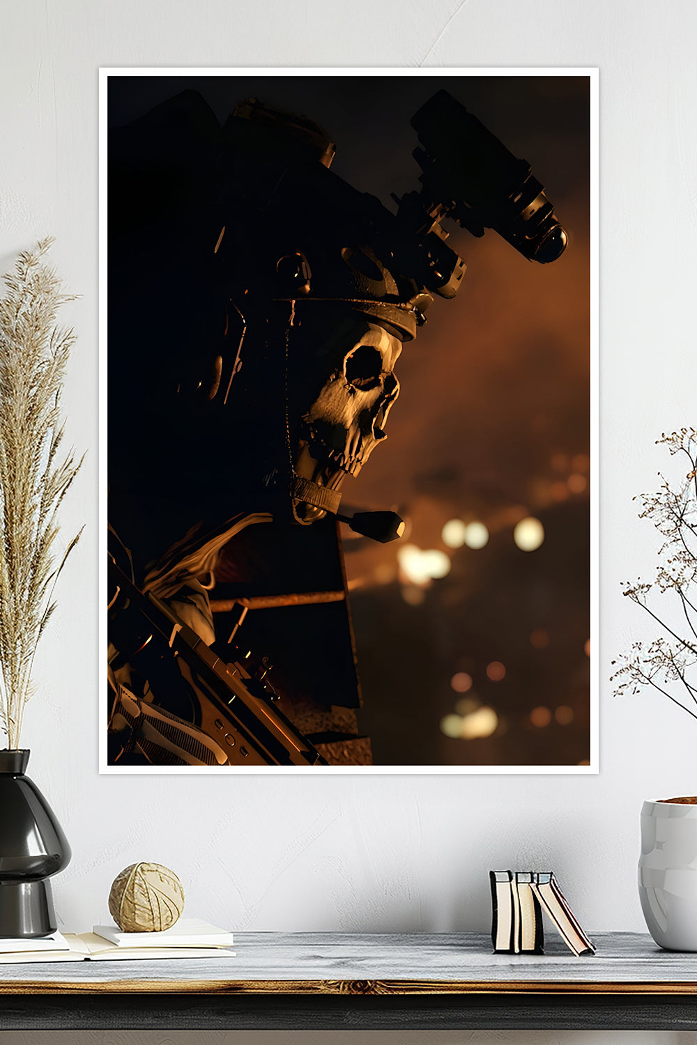 Call of Duty Modern Warfare II | Ghost Operator | Special Forces | Call of Duty | Game Poster