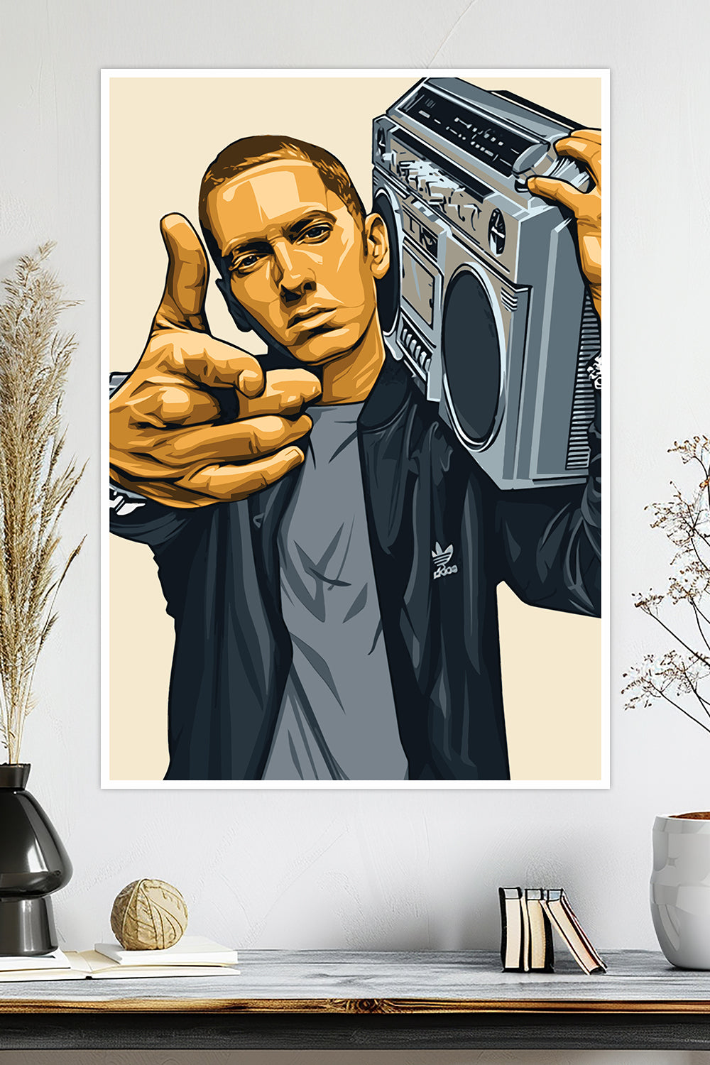 Eminem | Slim Shady | Marshall Mathers | Rap God | Music Poster
