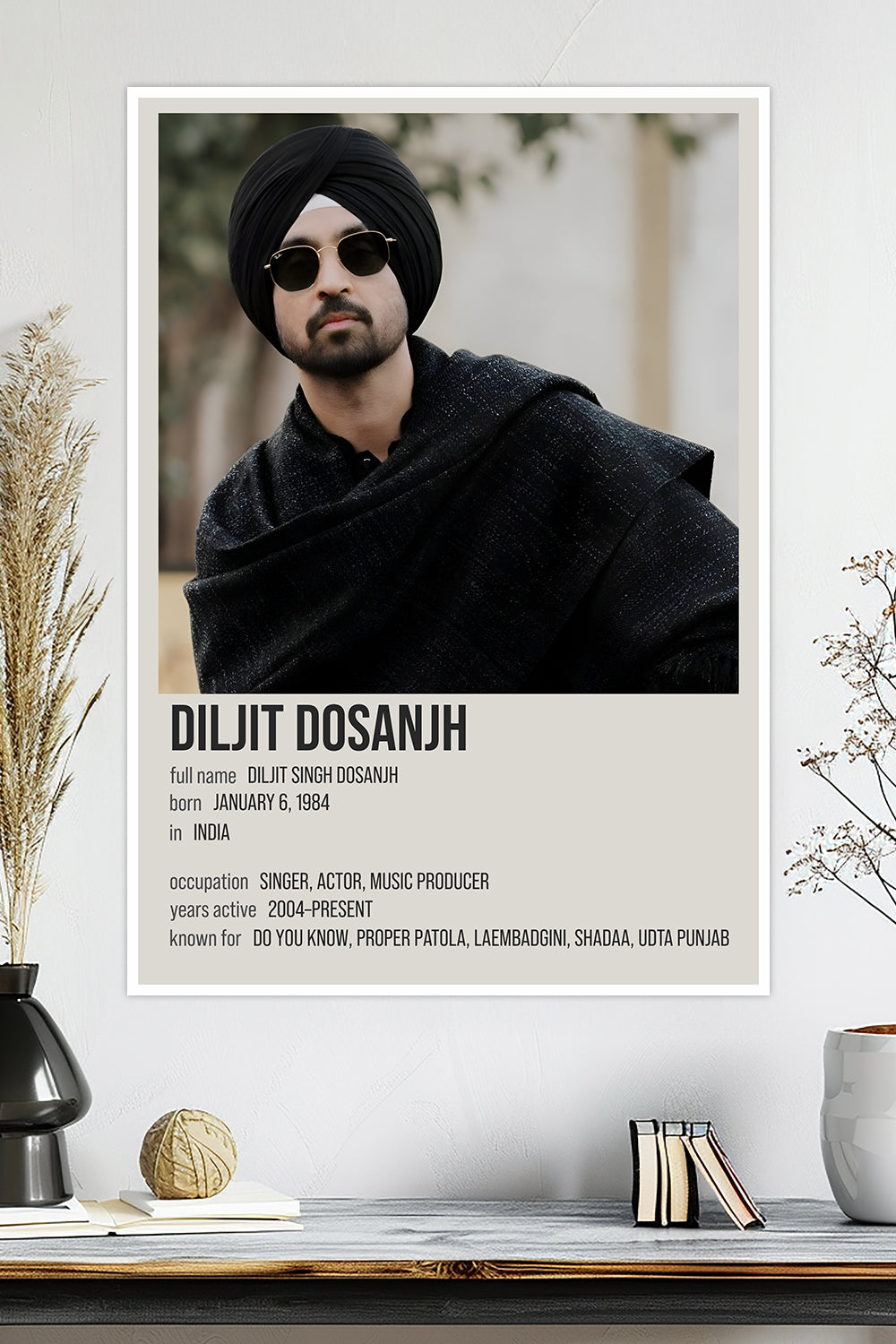 Diljit Dosanjh | Music Poster