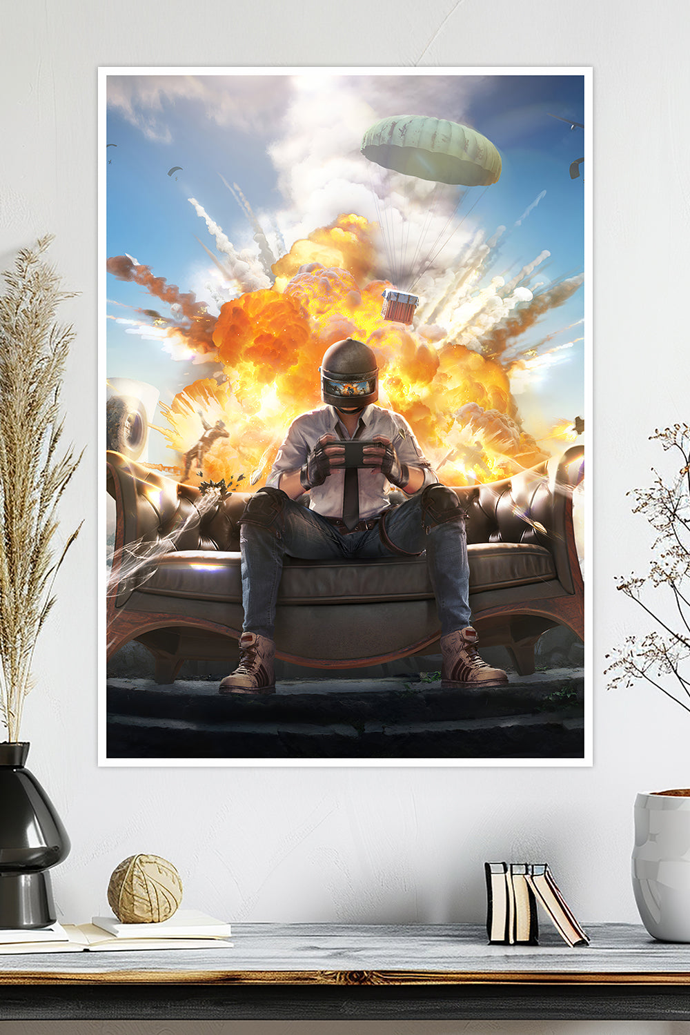 PUBG Poster | Battle Royale Plalyground | BGMI | Game Poster
