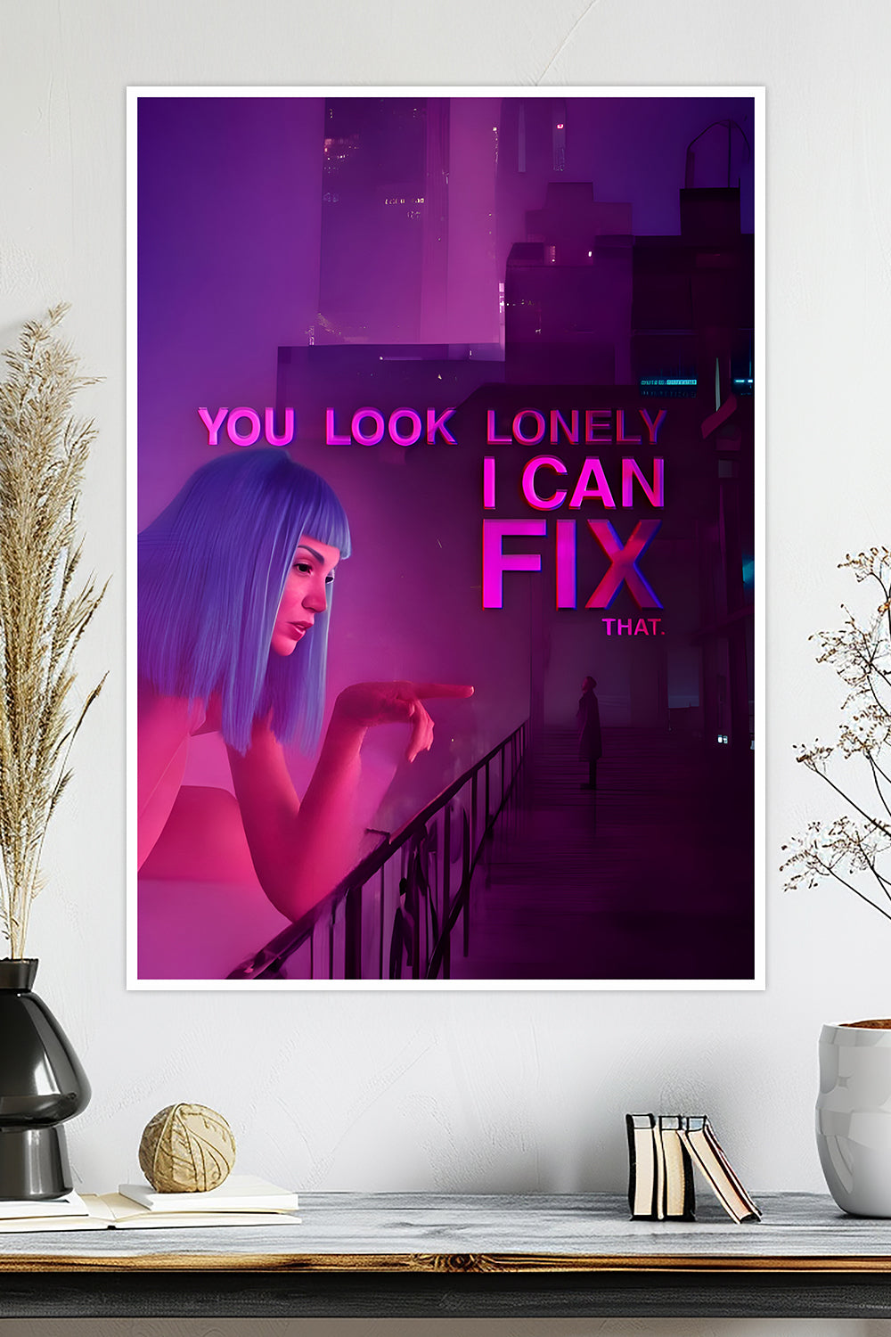 You Look Lonely | Blade Runner 2049 | Gosling & Ford | Movie Poster