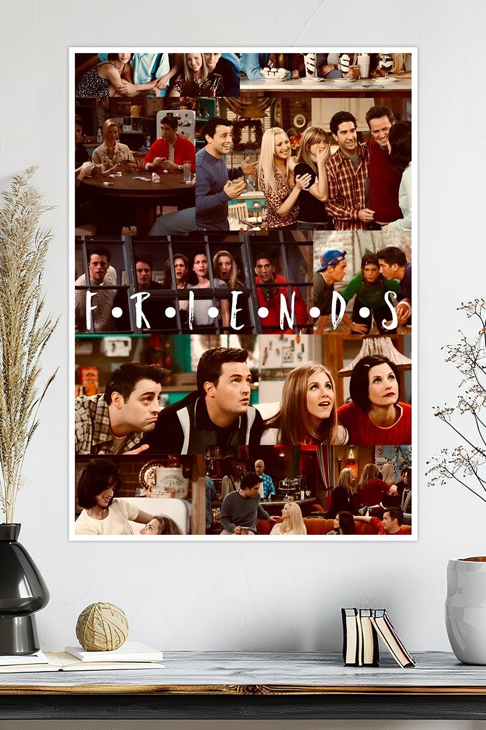 Friends TV Show TVSeries Poster ThePosterPalette — free download