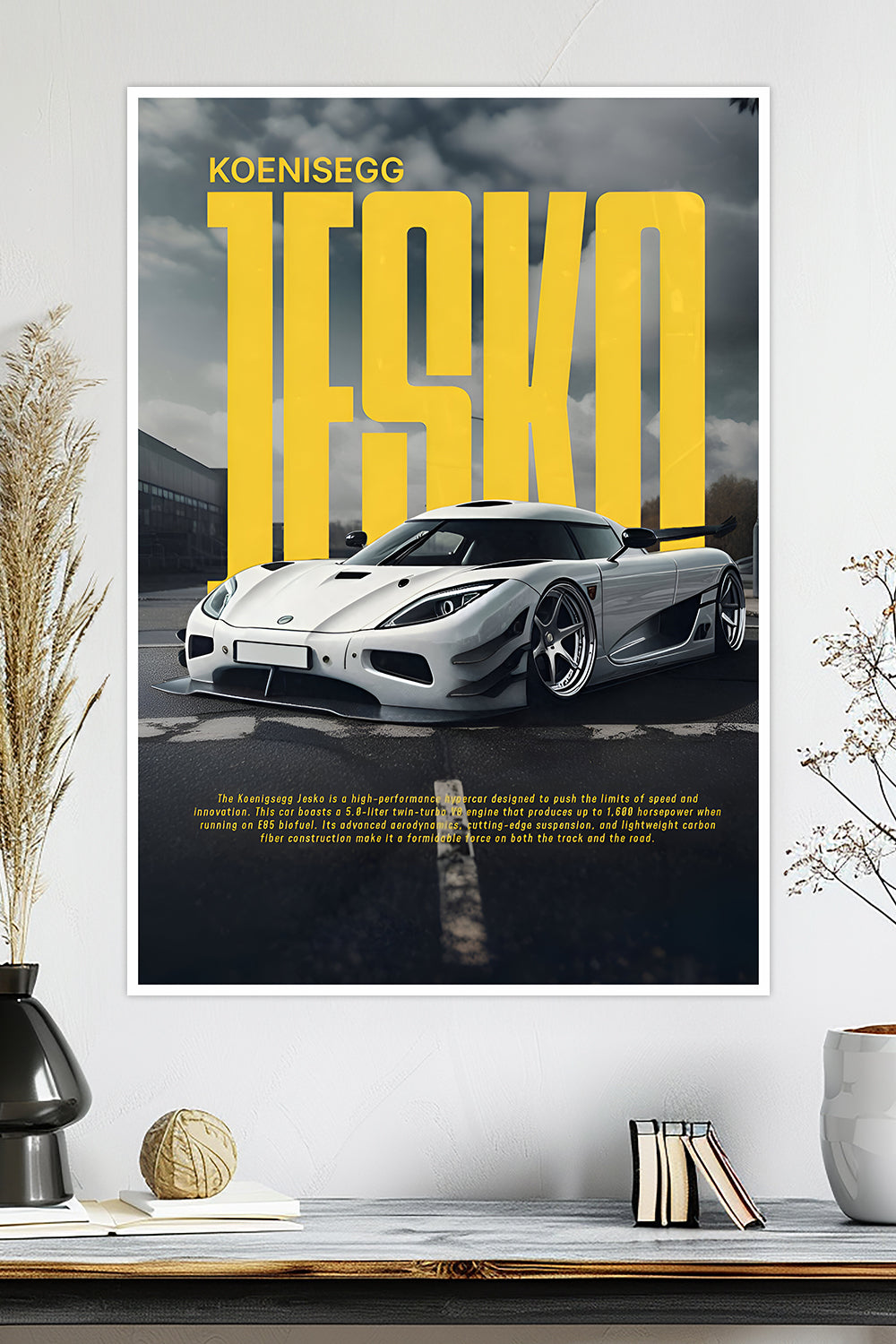 Koenigsegg Jesko | Car Poster