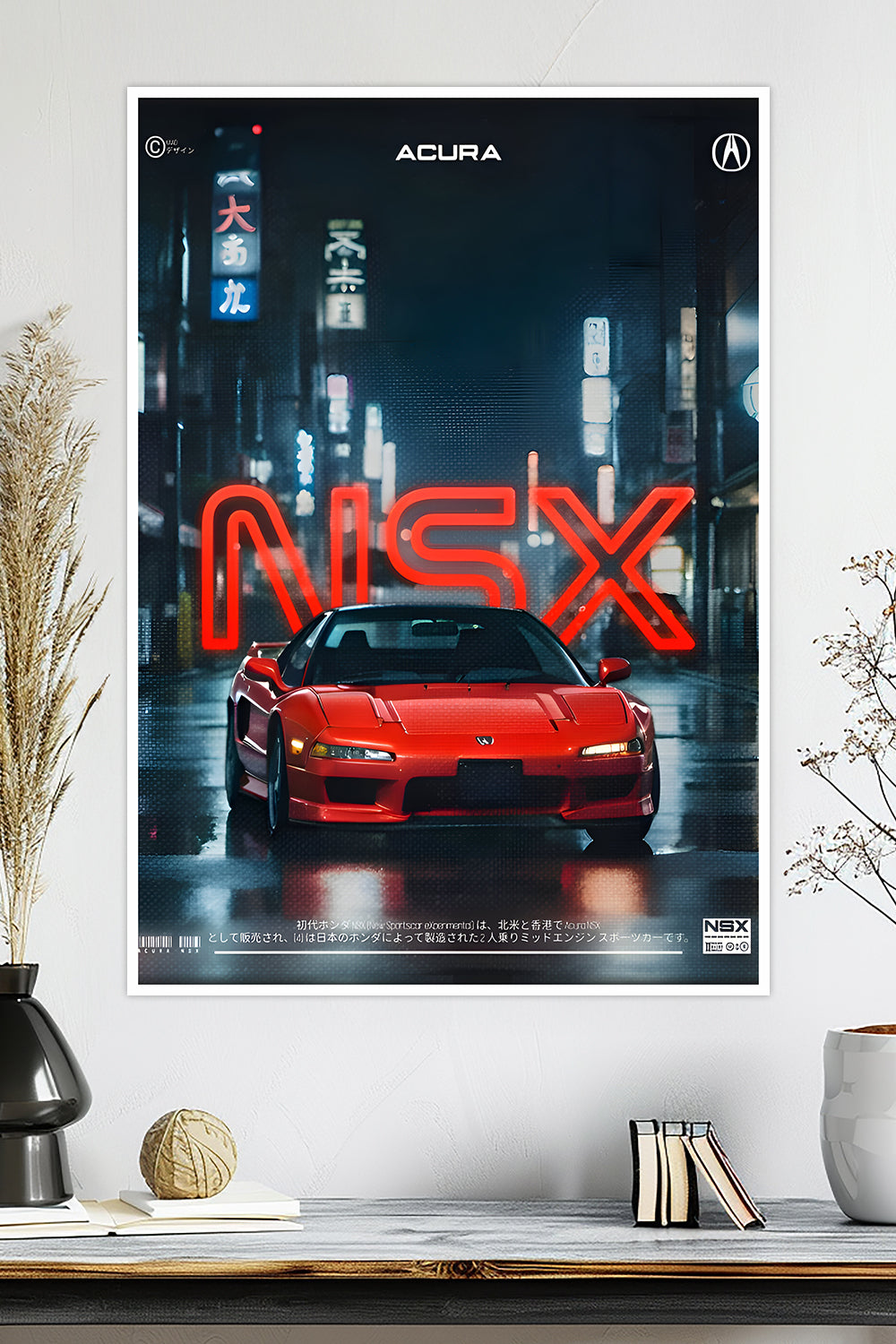 Acura NSX (NA1)| Car Poster