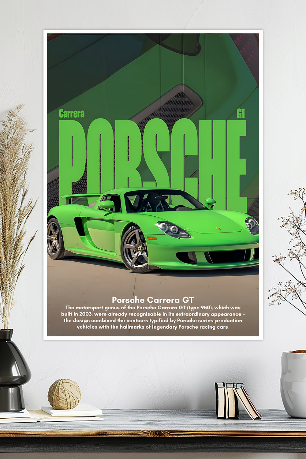 Porsche Carrera GT | Car Poster