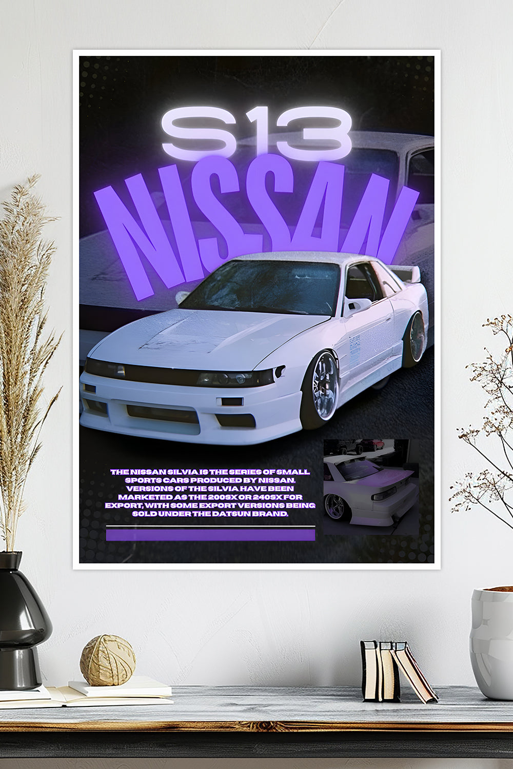 Nissan Silvia S13 | Car Poster