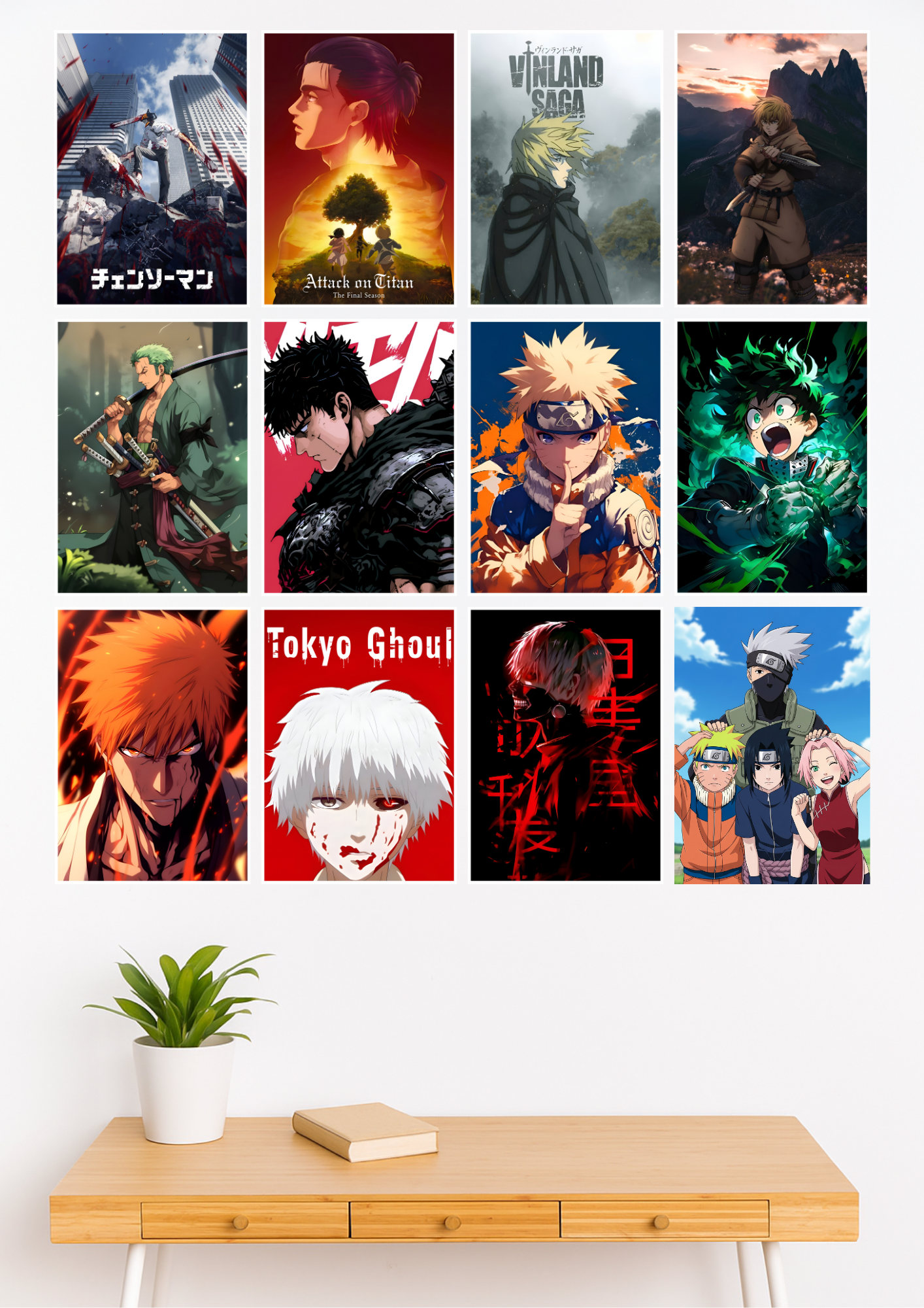 Anime poster set | Anime