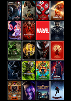 Marvel poster set |Superhero Collection