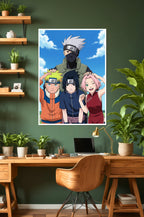 Team 7 | Naruto | Anime Poster