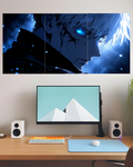 Gojo Satoru – Three Panel Anime Poster
