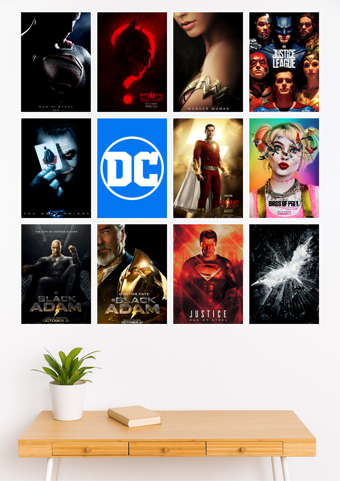 DC Superheros poster set | DC collection