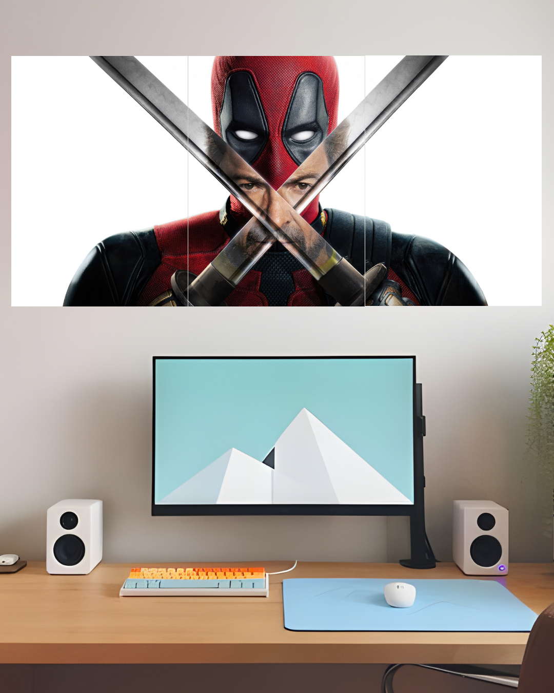 Deadpool – Three Panel Split Poster
