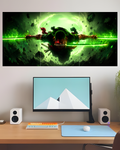 Roronoa Zoro 3 Panel Wall Art | One Piece Split Poster