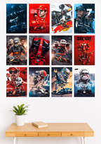 F1 Racing poster set | F1 Racing | Sports