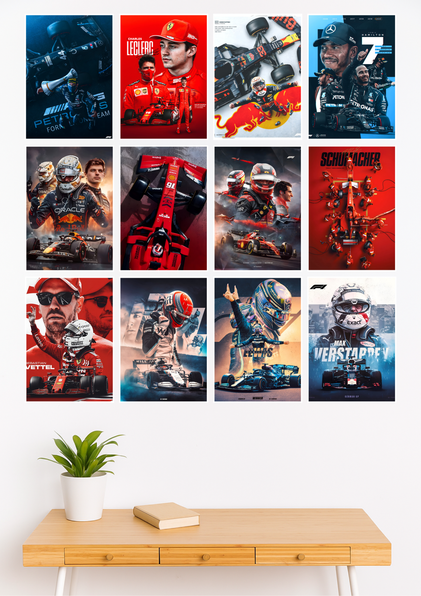 F1 Racing poster set | F1 Racing | Sports