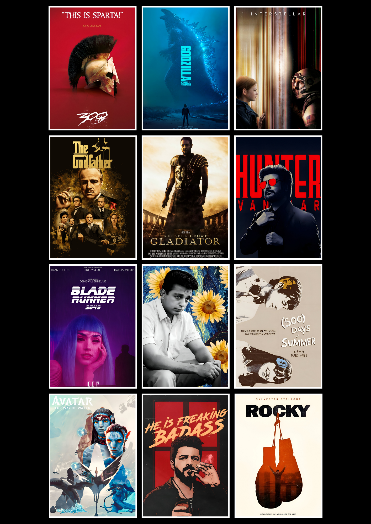 Movie poster set | Movie Collection