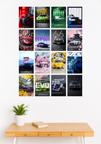 Cars poster set | Cars Collection