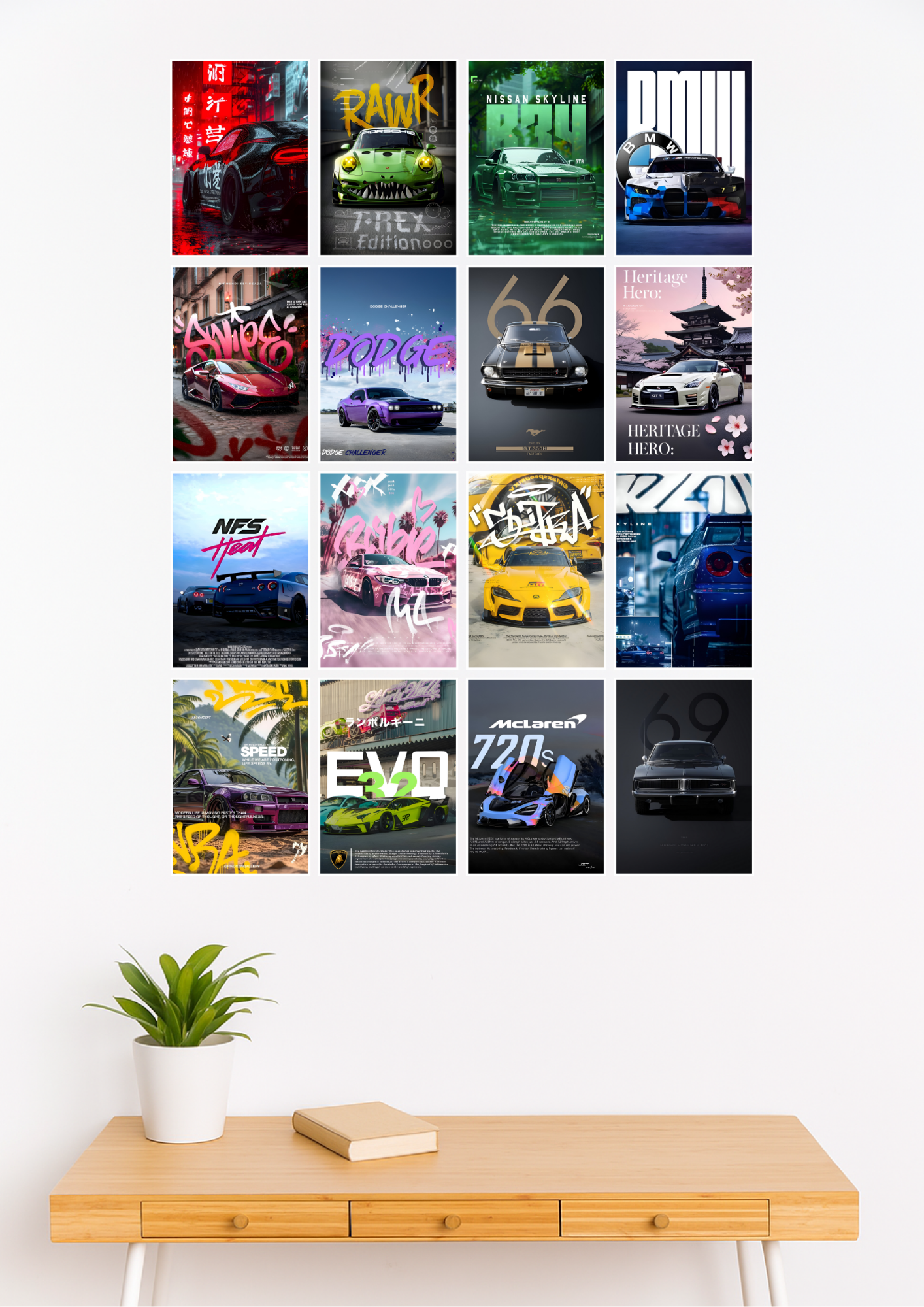 Cars poster set | Cars Collection