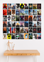 54 Epic Video Game Collage Set