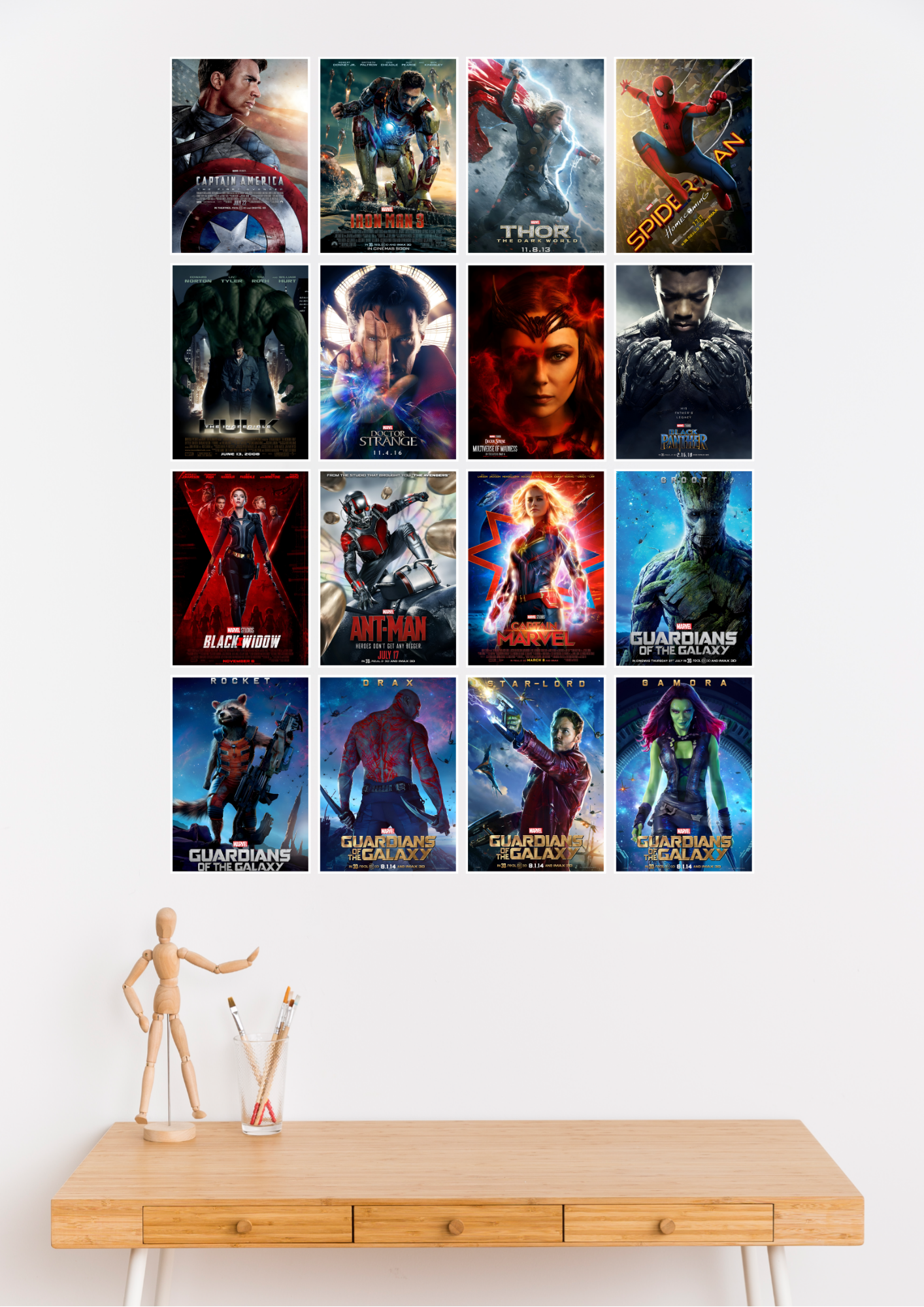 16 Epic Marval Collage Set