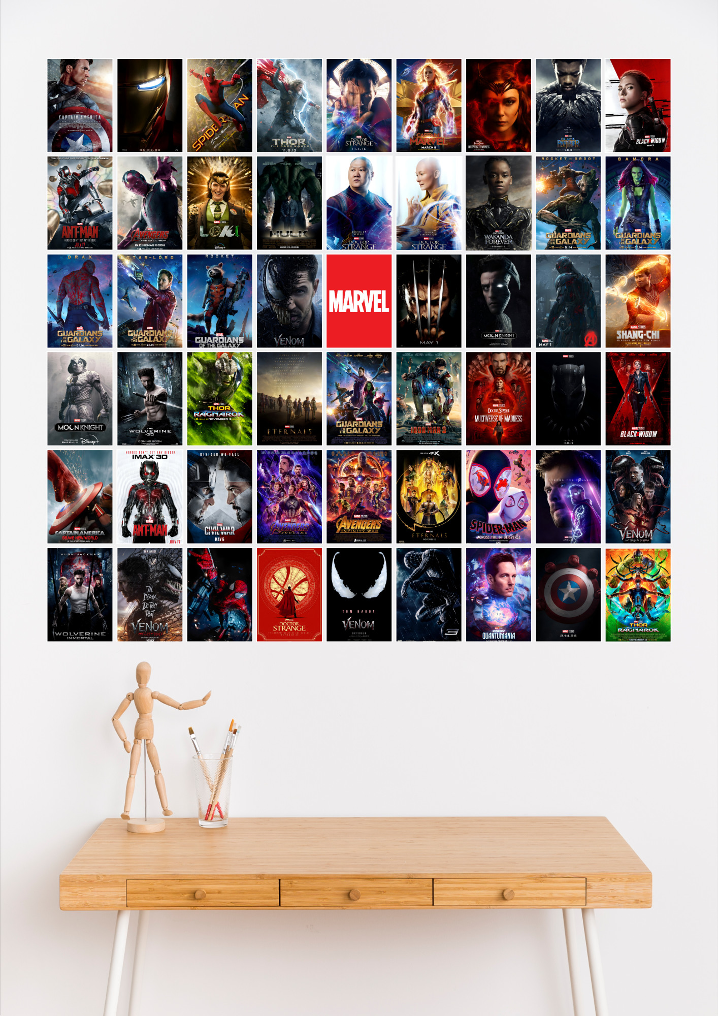 54 Epic Marval Collage Set