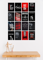 16 Motivational Collage Set