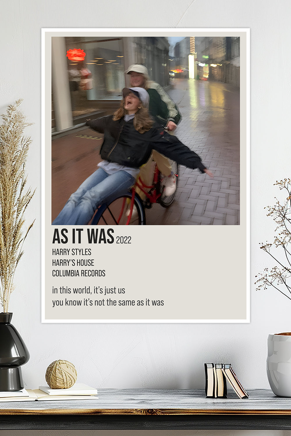As It Was | Harry Styles | Music Poster