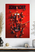 Michael Schumacher | Formula 1 Pit Stop | F1 Racing Poster