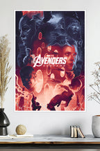 Avengers: Endgame - Portal Heroes Assemble | Marvel Poster