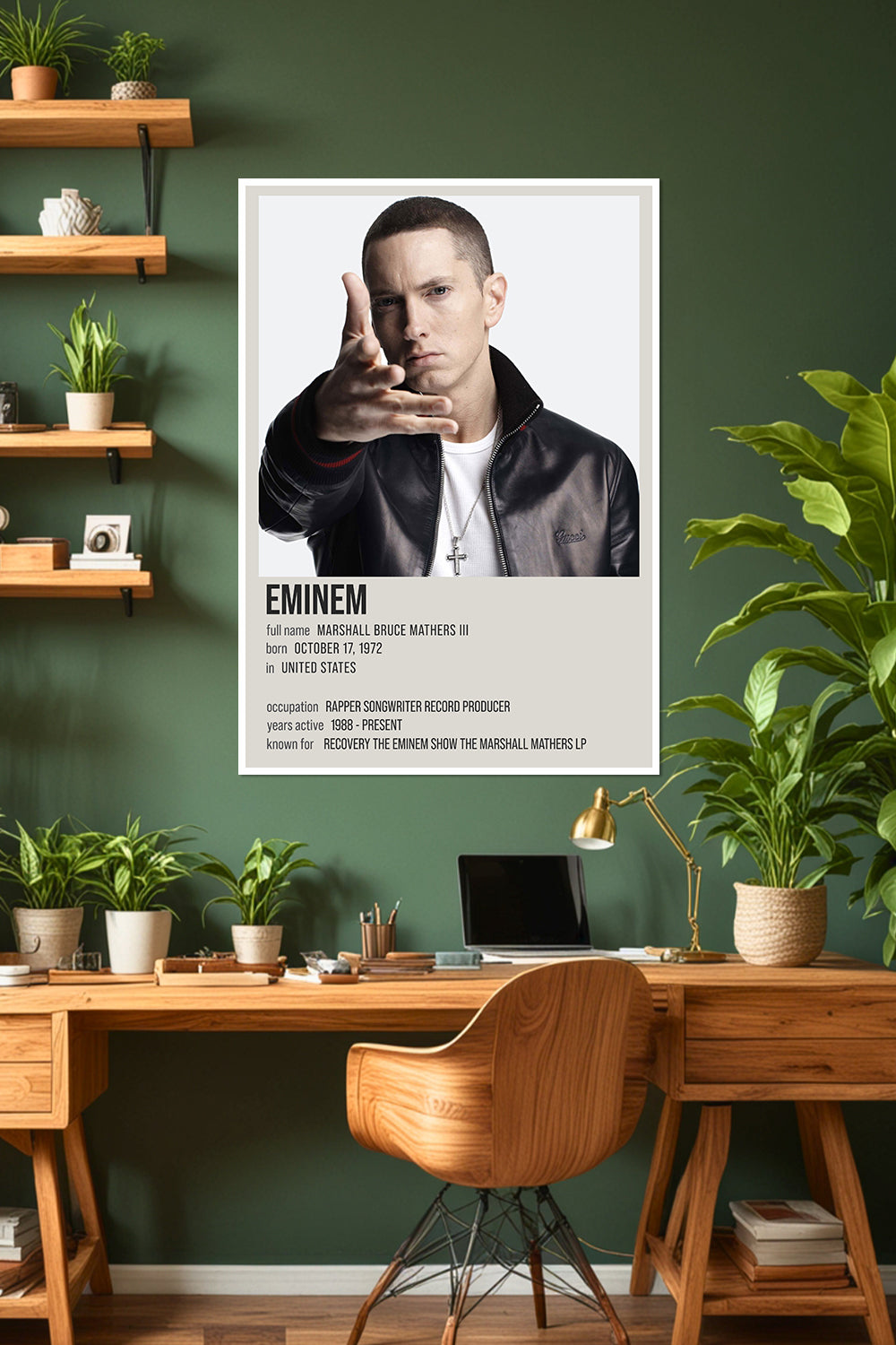 Eminem | Marshall Mathers | Music Poster