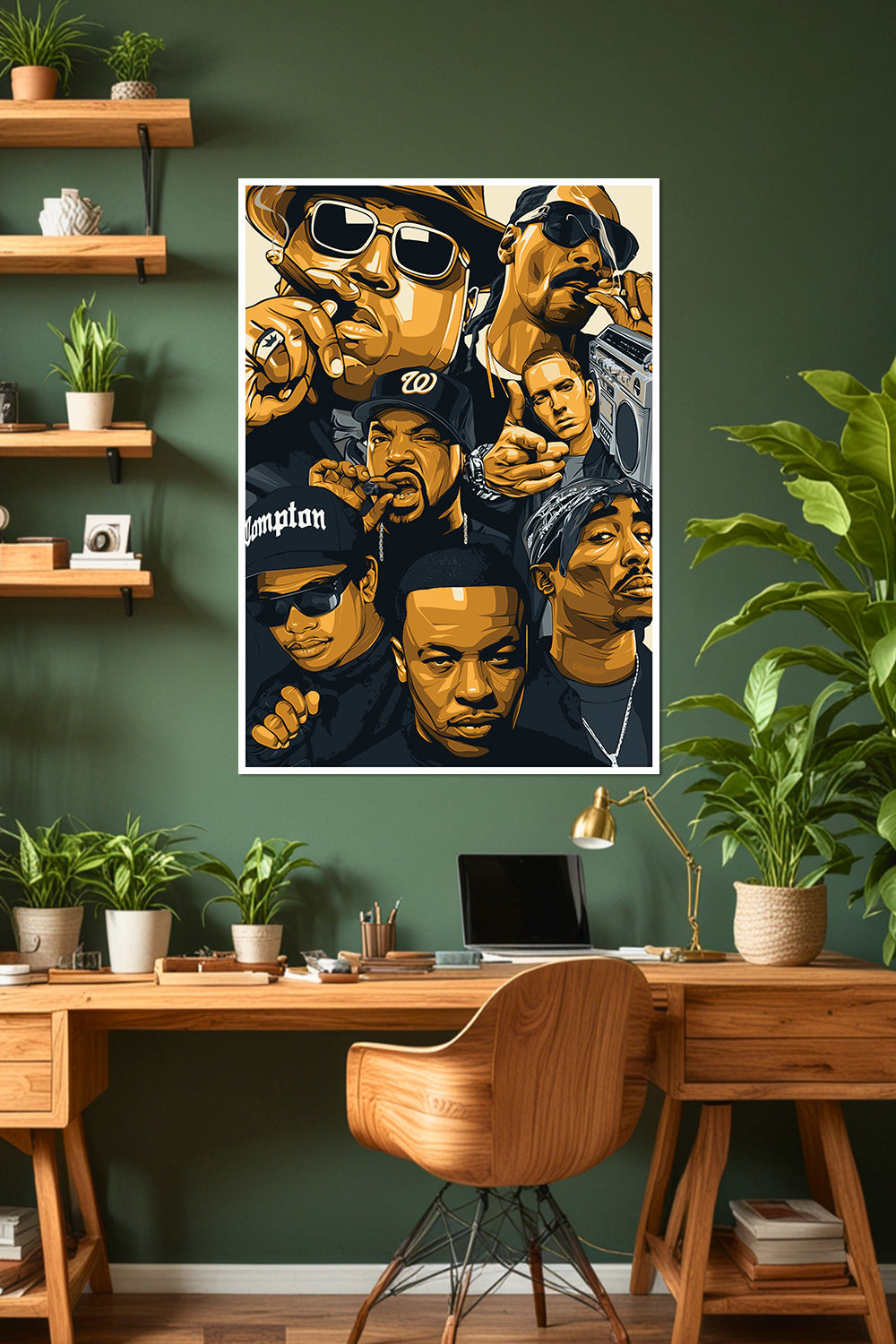 Hip-Hop Legends | Iconic Rap Poster | Music Poster