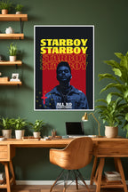 The Weeknd | Starboy | Music Poster