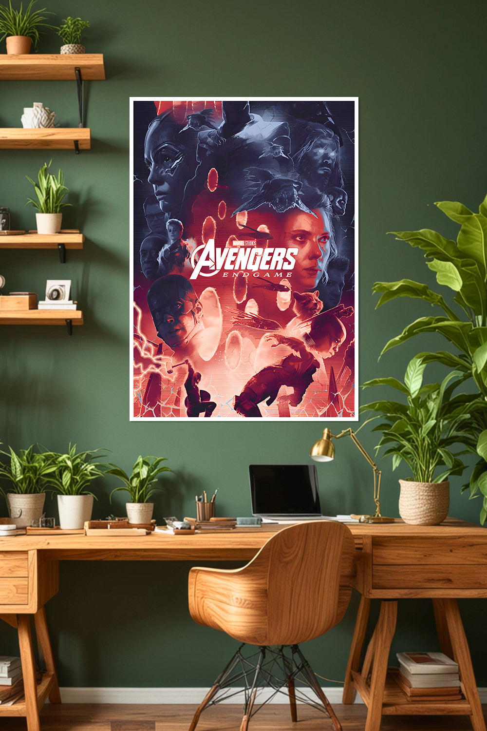 Avengers: Endgame - Portal Heroes Assemble | Marvel Poster
