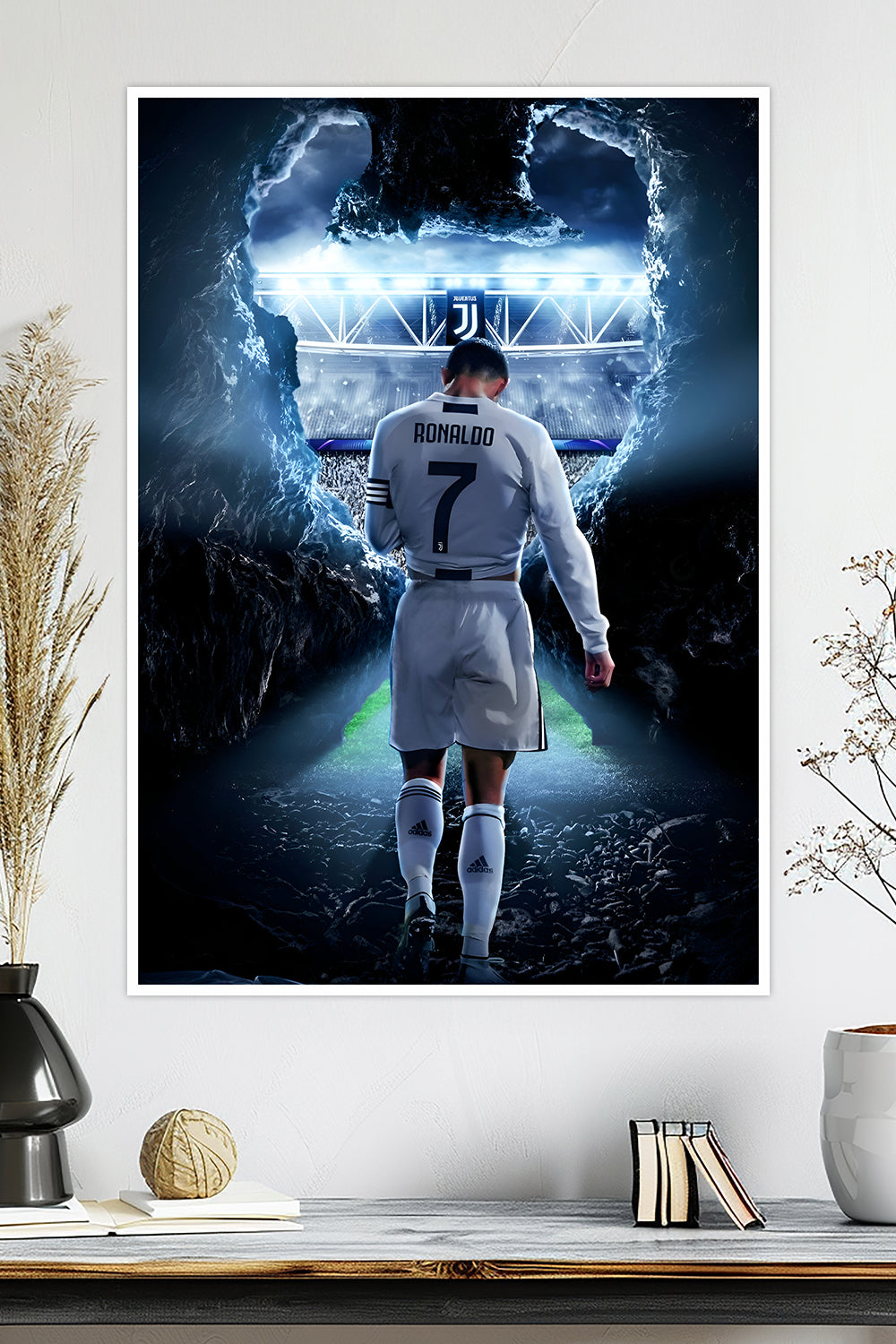 Cristiano Ronaldo | Number 7 | Football Poster