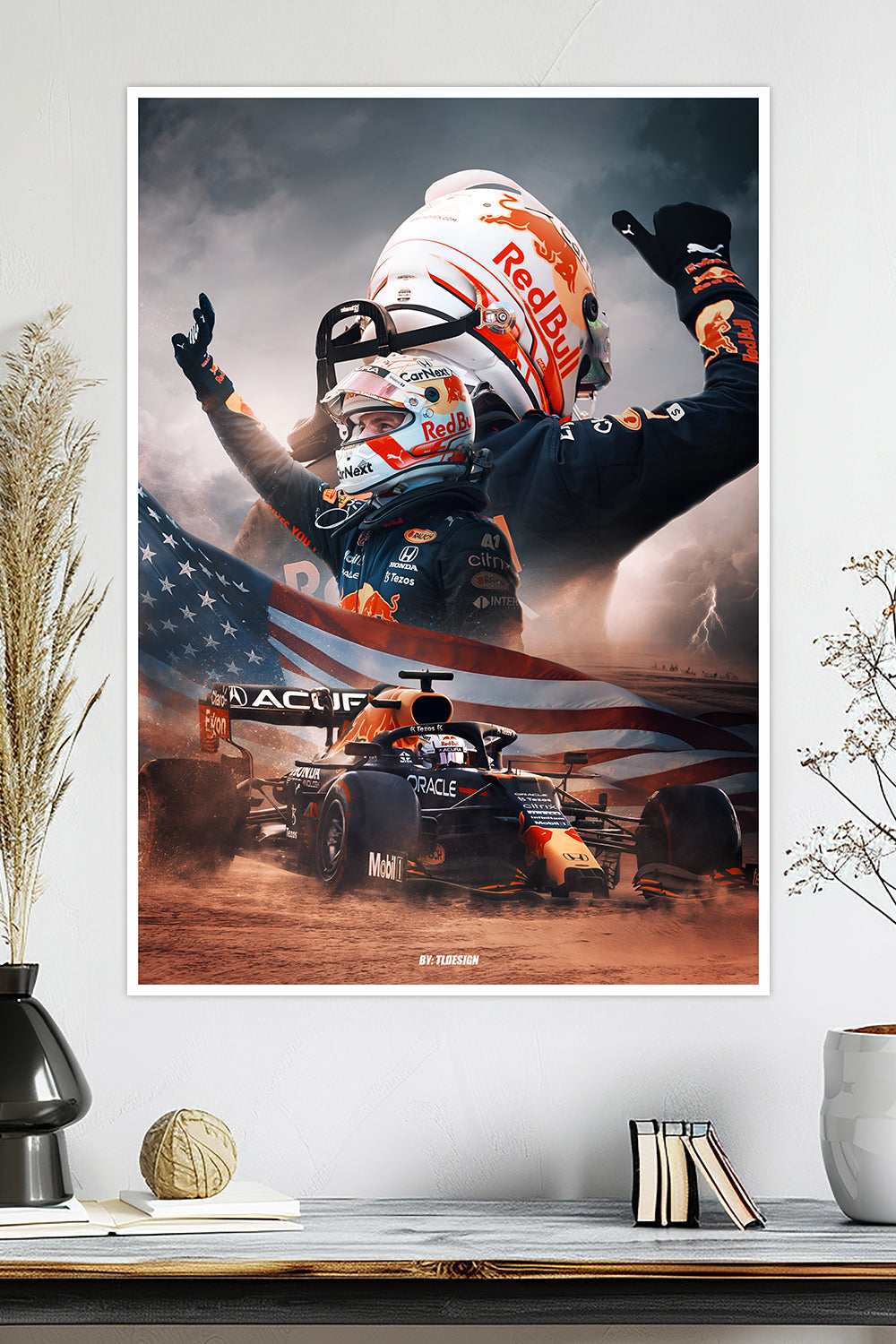 Max Verstappen | US GP | F1 Racing Poster