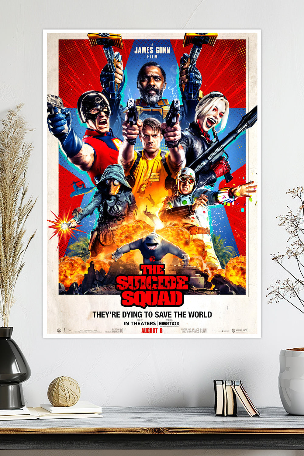 The Suicide Squad | Harley Quinn | Idris Elba | DC Poster