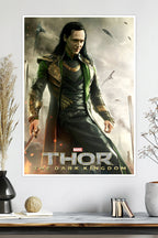 Loki | Thor: The Dark World | Tom Hiddleston | Marvel Poster