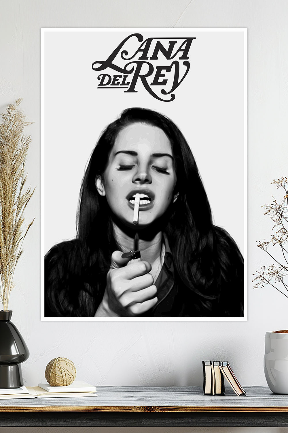 Lana Del Rey | Retro Noir | Music Poster