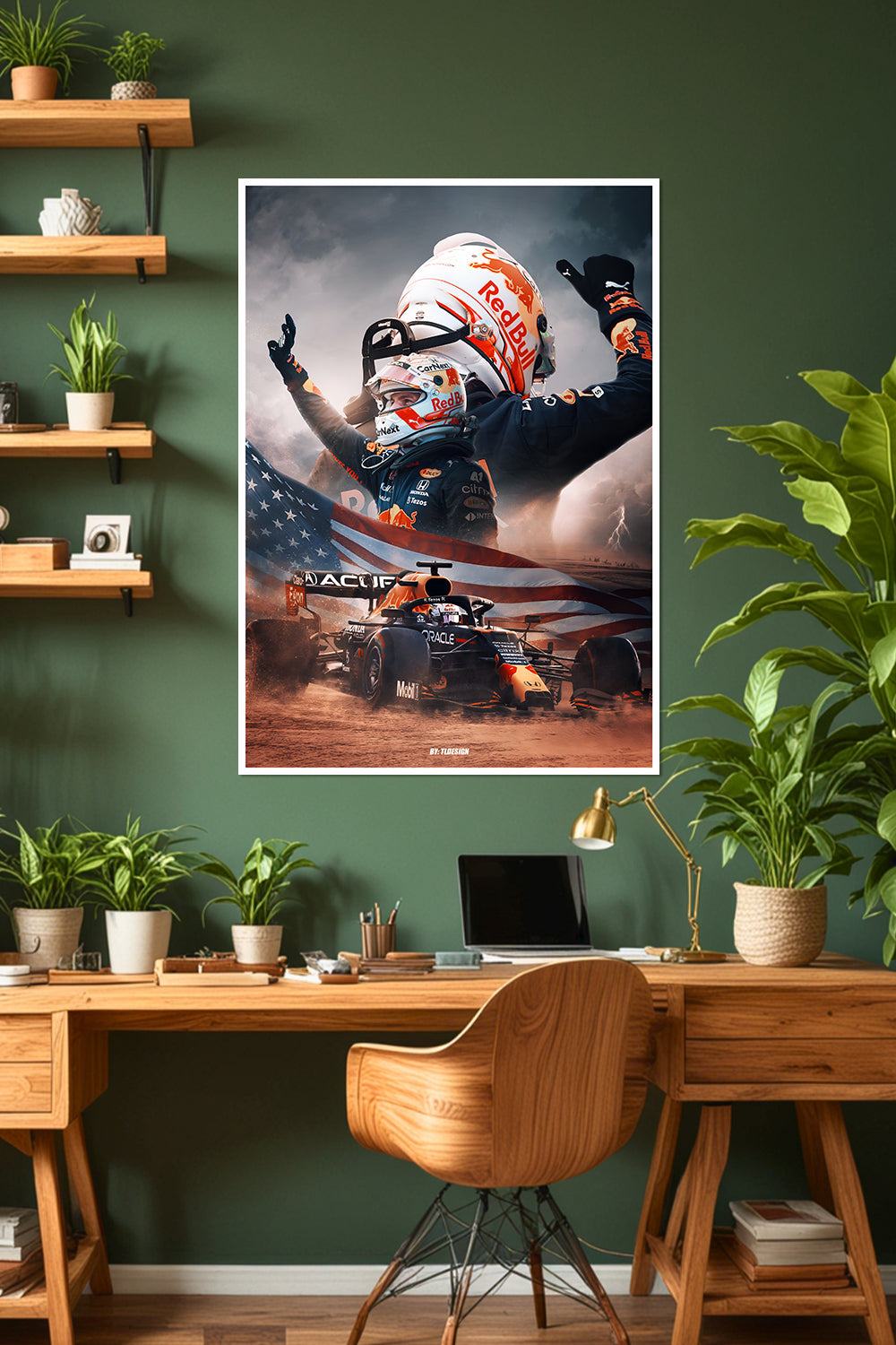 Max Verstappen | US GP | F1 Racing Poster
