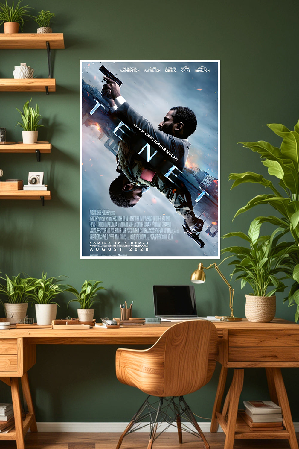 Tenet: Time Inversion | Christopher Nolan | Movie Poster