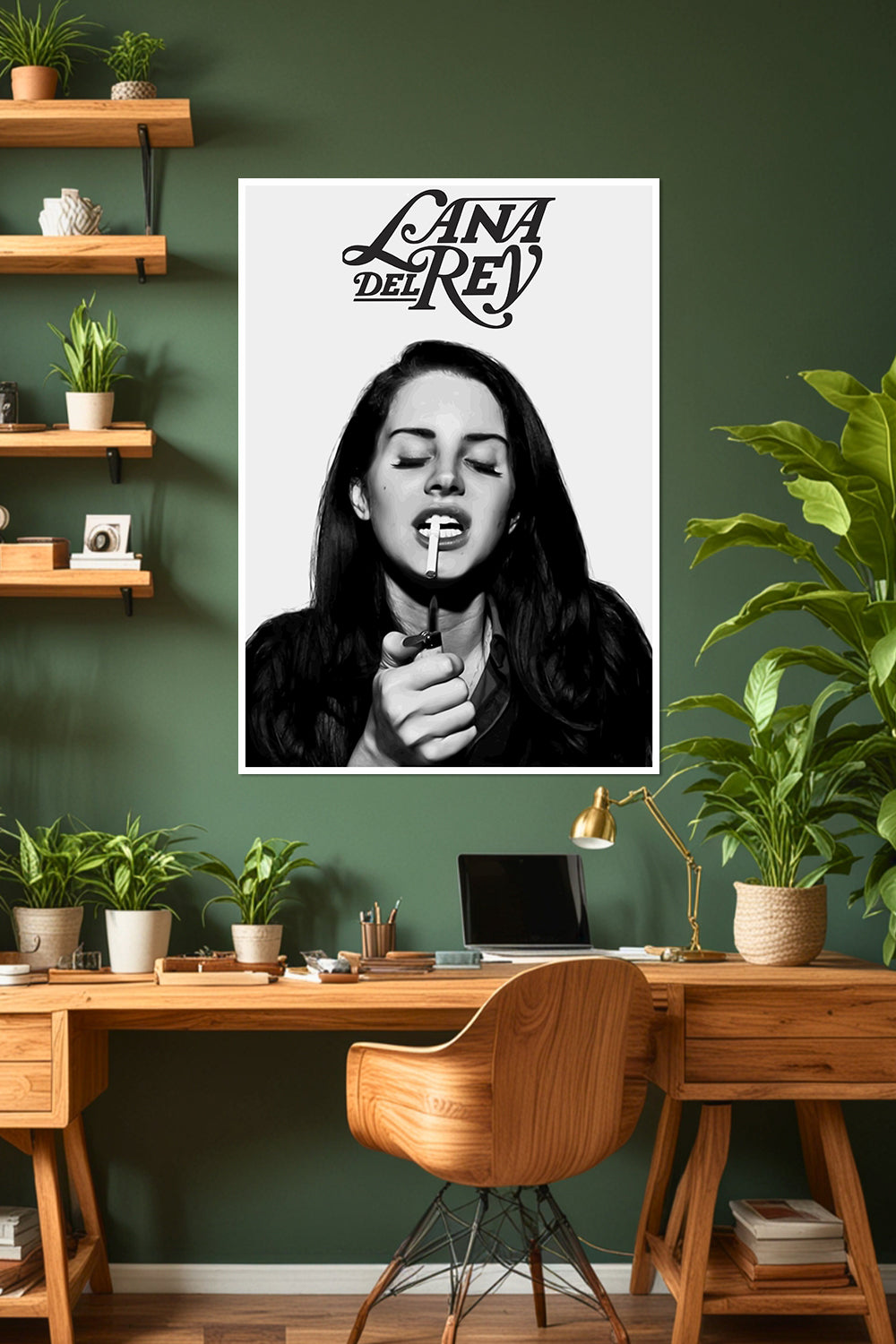 Lana Del Rey | Retro Noir | Music Poster